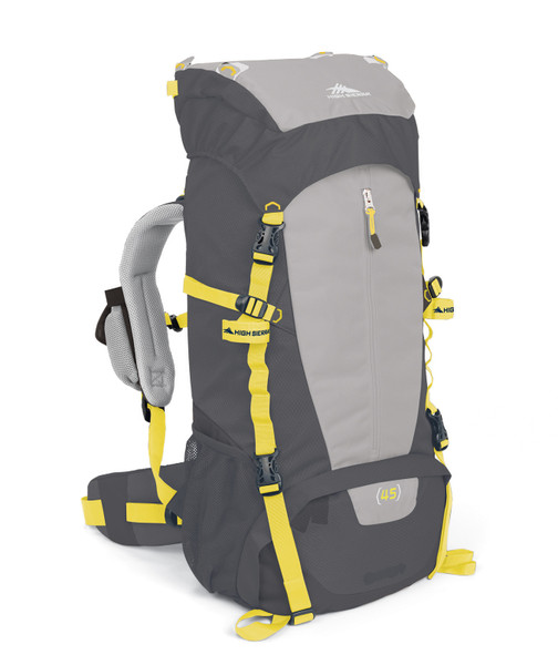 High Sierra Pinaleno 45 Унисекс 45л Полиэстер Серый, Желтый туристический рюкзак