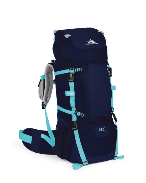 High Sierra Waucoba 50W Female 50L Polyester,Polyurethane Blue travel backpack