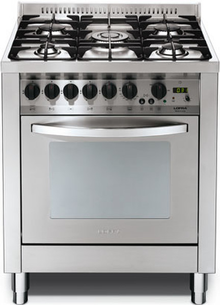 Lofra P76MF/Ci Freestanding Gas hob A Stainless steel