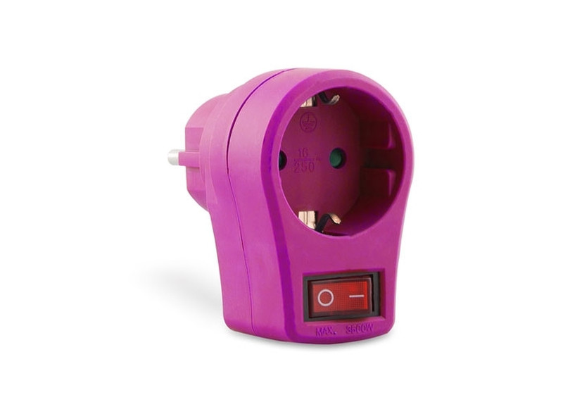 S-Link MSX-OUS-P 1AC outlet(s) 250V Pink surge protector