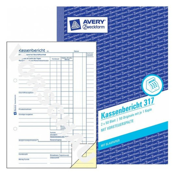 Avery 317 administration book