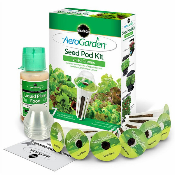 AeroGarden 800502-0208 7шт Salad Заправка комплект для домашнего садоводства и материал для него