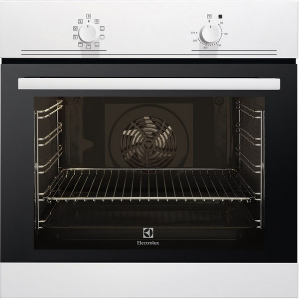 Electrolux EOB100W Electric oven 72л 2780Вт A Черный, Белый