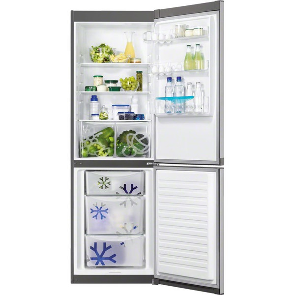 Rosenlew RJP4532X freestanding 220L 109L A+ Silver fridge-freezer