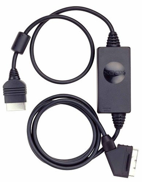 Microsoft Xbox Advanced SCART Cable Black