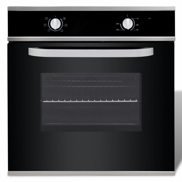 VidaXL 50214 Elektro 70l 3000W Schwarz, Edelstahl Backofen