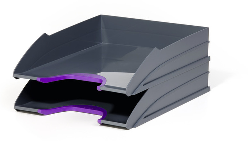 Durable VARICOLOR Черный, Пурпурный настольный канцелярский лоток