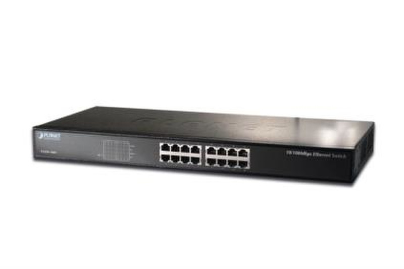 ASSMANN Electronic FNSW-1601 Fast Ethernet (10/100) Black network switch