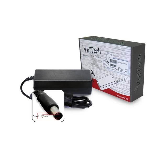 Vultech HP18535H-312 Для помещений 65Вт Черный адаптер питания / инвертор