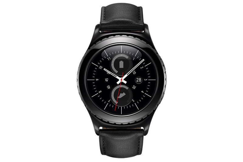 Samsung Gear S2 Classic 1.2Zoll SAMOLED 40.8g Schwarz Smartwatch