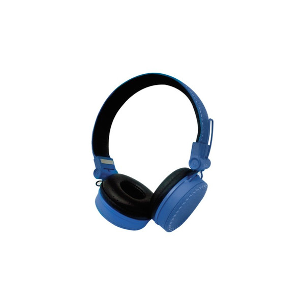 Vultech HD-03B Binaural Kopfband Blau Mobiles Headset