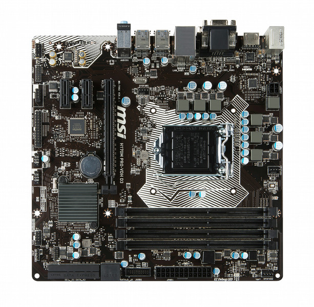 MSI H170M PRO-VDH D3 Intel H170 LGA1151 Micro ATX motherboard