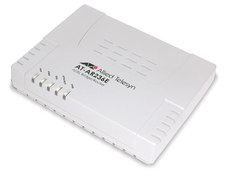 Allied Telesis AT-AR236E Подключение Ethernet ADSL Белый проводной маршрутизатор