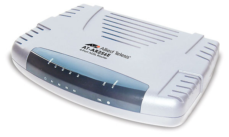 Allied Telesis AT-AR256E Eingebauter Ethernet-Anschluss ADSL Weiß Kabelrouter