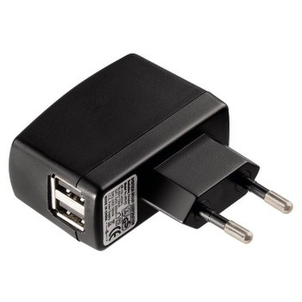 Hama USB Travel Charger Black power adapter/inverter