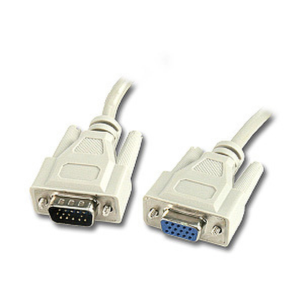 Connectland VGA-15MF-10M 10м VGA (D-Sub) VGA (D-Sub) Белый VGA кабель