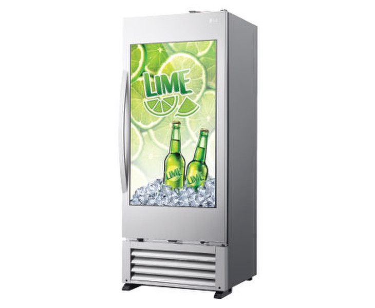 LG 49WEC Freistehend Silber Getränkekühler