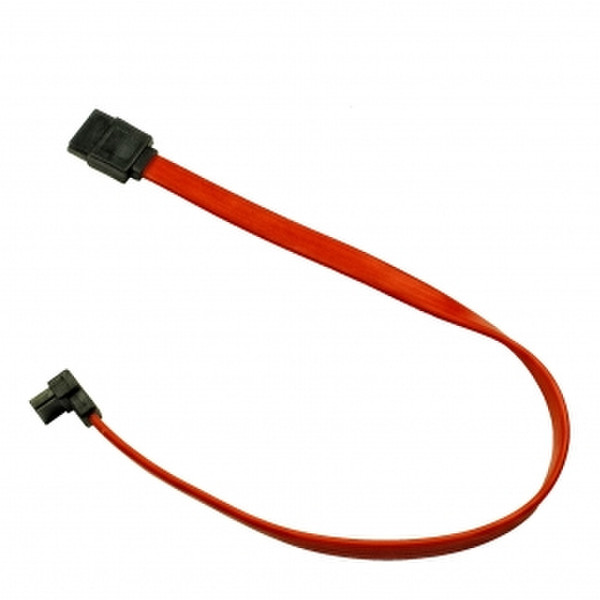 Inter-Tech 0.5m SATA-III/SATA-III 0.5м SATA III SATA III Красный кабель SATA
