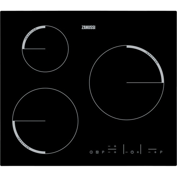 Zanussi ZEL6633FBA Tabletop Induction Black hob