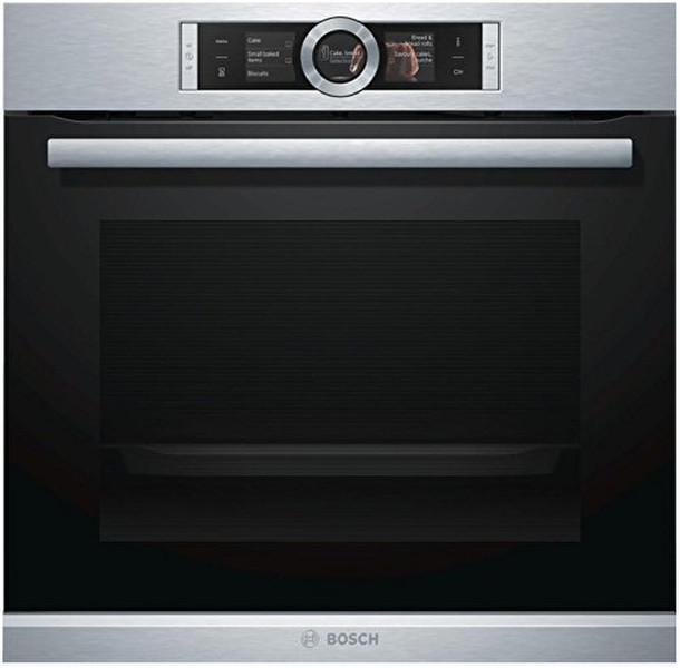 Bosch HBG679S1F Electric oven 71L 3650W A Black,Stainless steel