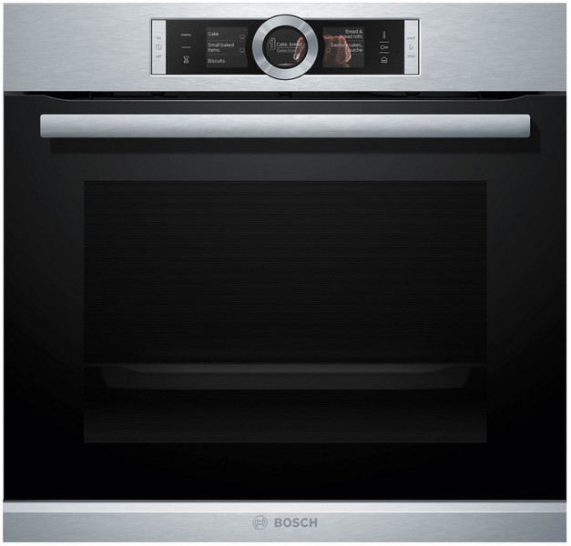 Bosch HRG6769S1F Electric oven 71л 3650Вт A Черный, Нержавеющая сталь