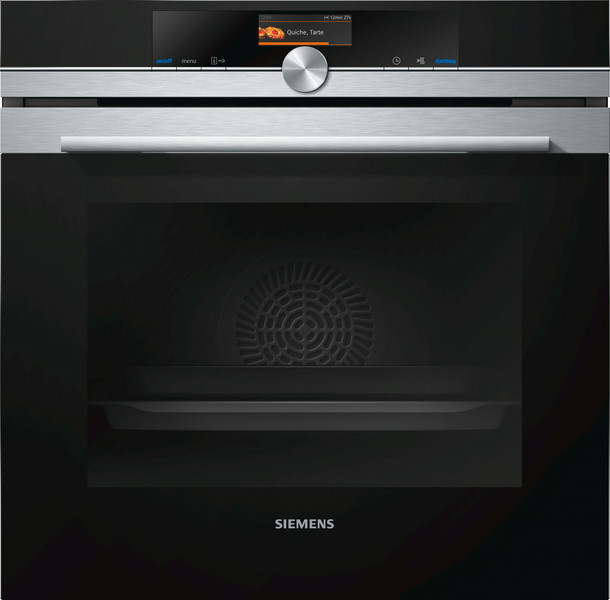 Siemens HB676G0S1F Electric oven 71l 3650W A+ Schwarz, Edelstahl Backofen