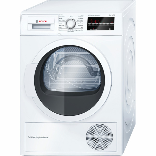 Bosch WTW85468IT Freestanding Front-load 8kg A++ White tumble dryer