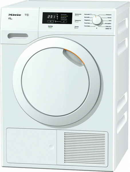 Miele TKB 550 WP freestanding Front-load 8kg A++ White tumble dryer