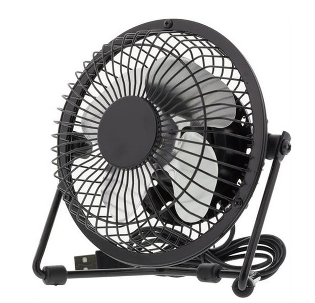 Deltaco FT-750 2.5W Black household fan