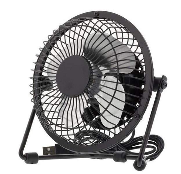 Deltaco FT-750 2.5W Schwarz Ventilator