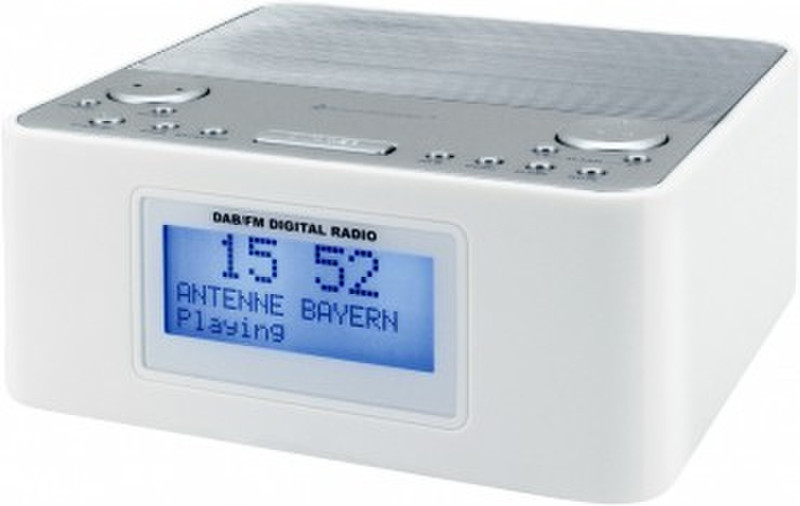 Soundmaster UR170 Часы Белый радиоприемник