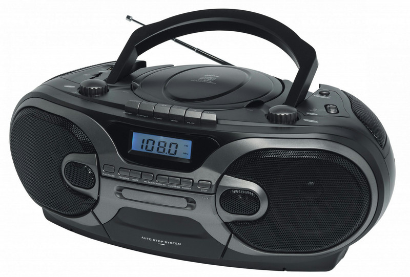 Soundmaster SCD7200SW Portable CD player Black