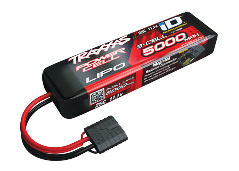 Traxxas 2872X Lithium Polymer 5000mAh 11.1V rechargeable battery