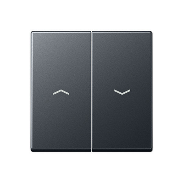 JUNG A 595 BF P ANM Black electrical switch