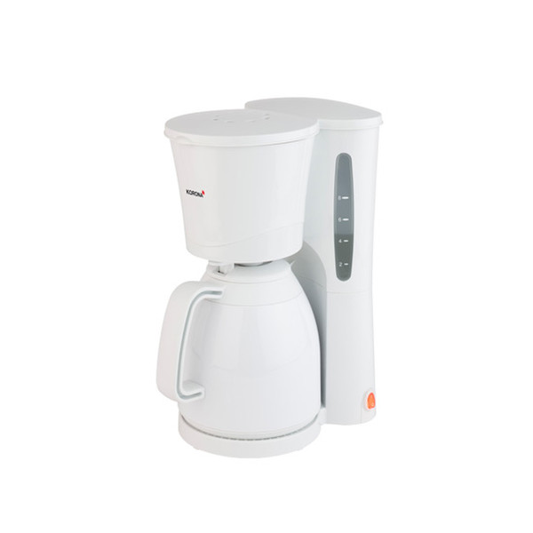 Korona 10304 Pod coffee machine 1L 8cups White coffee maker