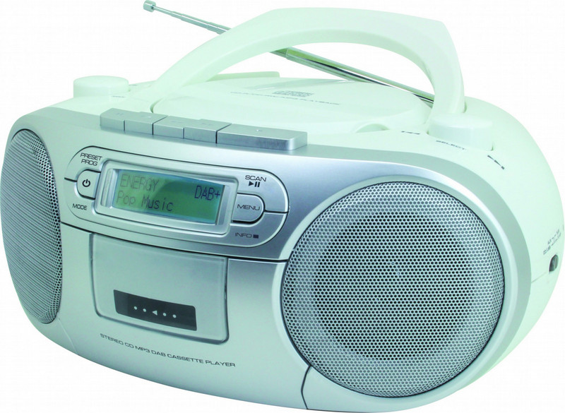 Soundmaster SCD7900WE Portable CD player White