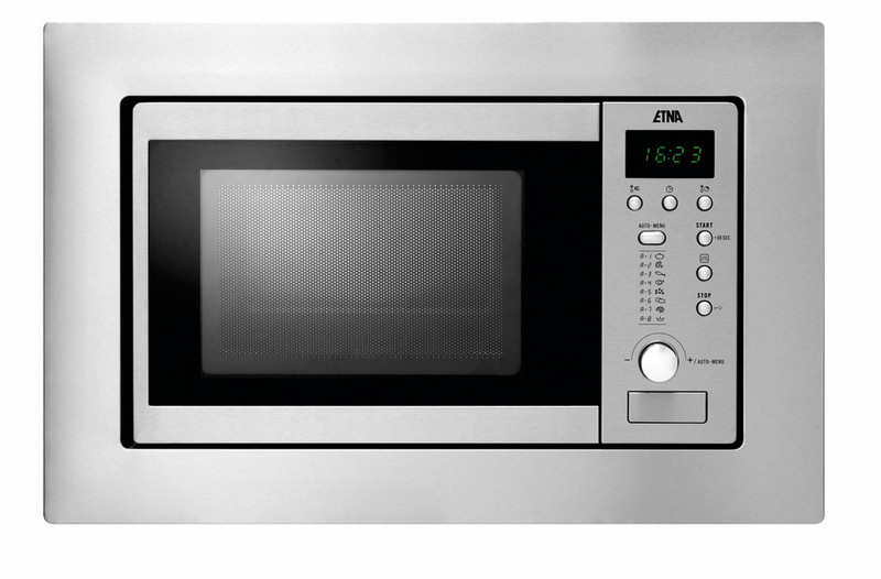 ETNA SM120RVS Built-in 20L 800W Black,Stainless steel microwave