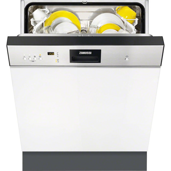Zanussi ZDI16015XA Semi built-in 12place settings A+ dishwasher