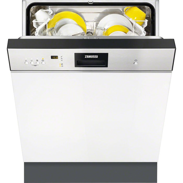 Zanussi ZDI16015XA Полувстроенный 12мест A+ посудомоечная машина