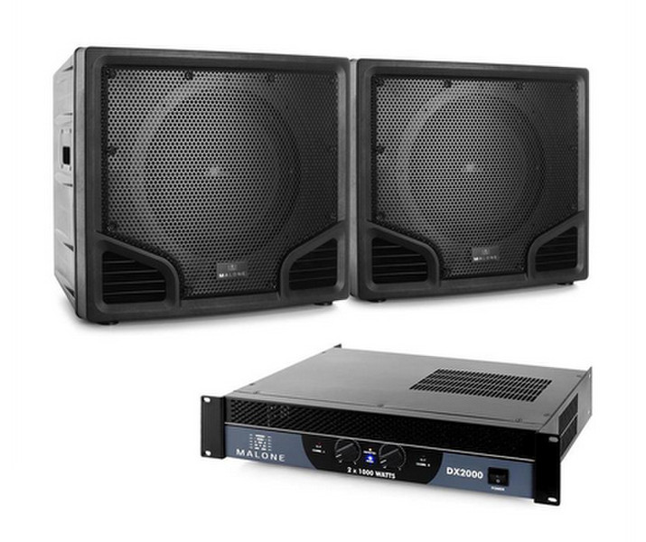 Electronic-Star Club Freestanding Public Address (PA) system 300W Black
