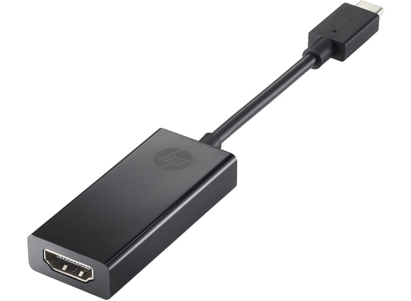 HP USB-C to HDMI Adapter USB-C HDMI Black