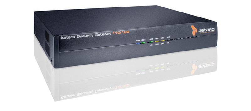 Astaro Security Gateway 120 200Mbit/s Firewall (Hardware)