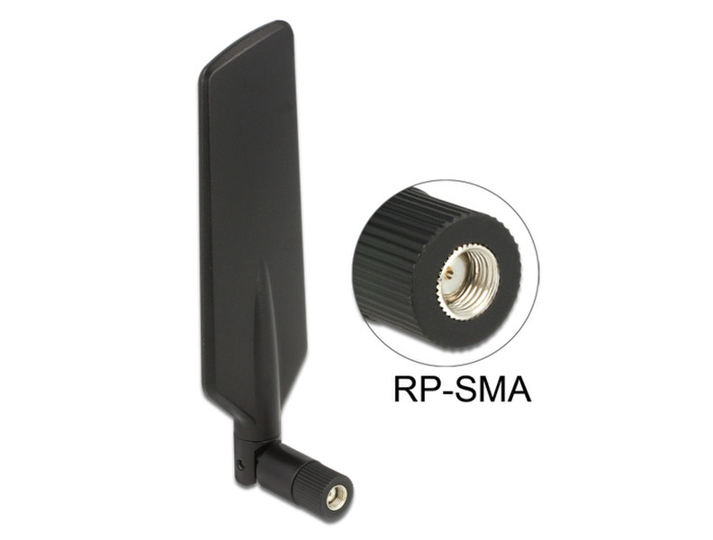DeLOCK 12409 Omni-directional RP-SMA 4dBi network antenna