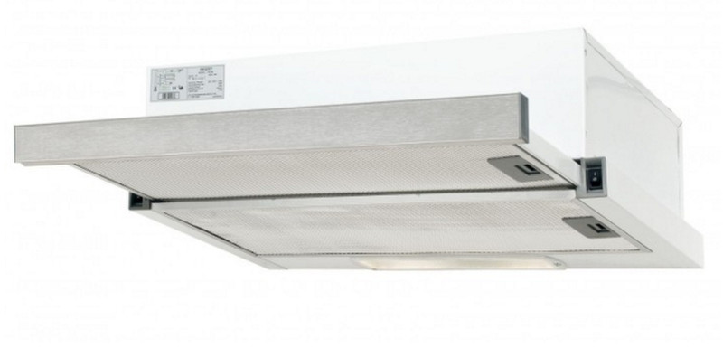 Exquisit FSH61-2 Semi built-in (pull out) 260m³/h D Stainless steel