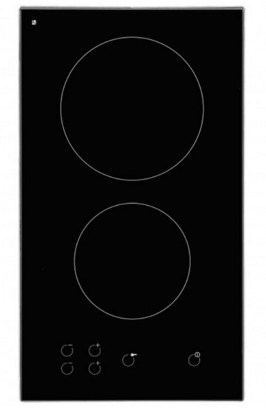 Exquisit EKC301R Built-in Ceramic Black