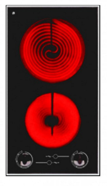 Exquisit EKC301RK Built-in Ceramic Black