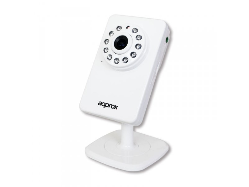 Approx APPIP03P2P IP security camera Innenraum Kubus Weiß Sicherheitskamera