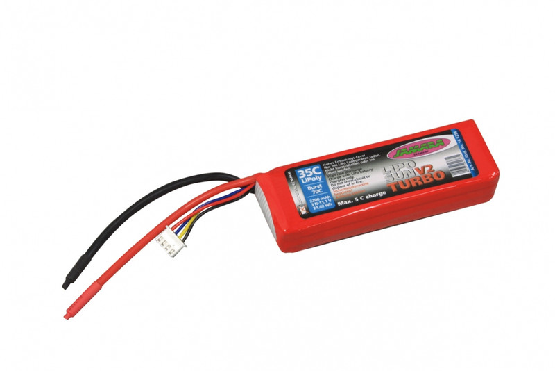 Jamara 141298 Lithium Polymer 2200mAh 11.1V Wiederaufladbare Batterie