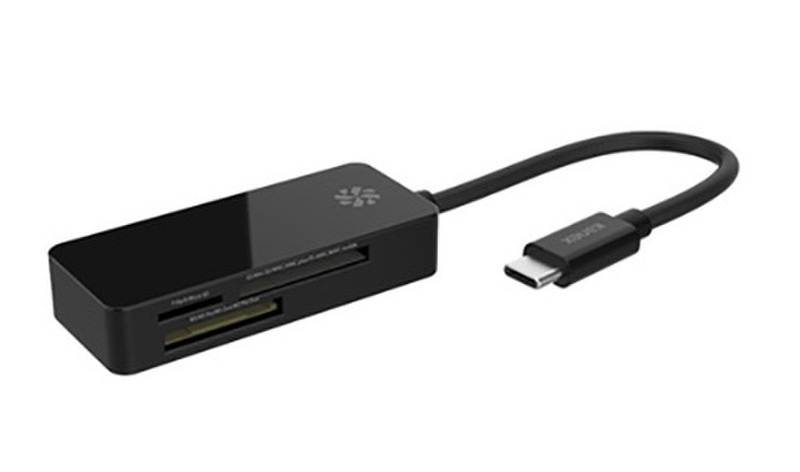Kanex K181-1038-BK8I USB 3.0 (3.1 Gen 1) Type-A/Type-C Black card reader