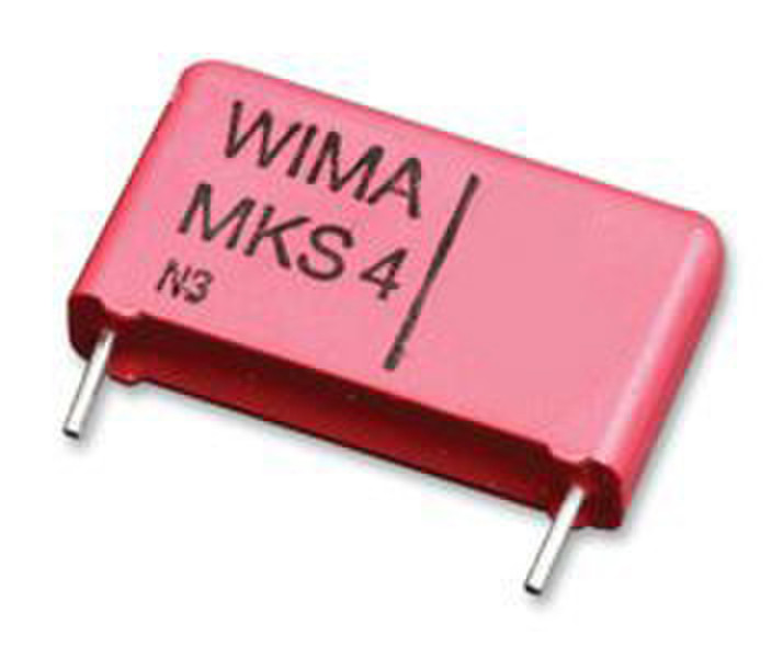 WIMA MKS4D051506D Fixed  capacitor DC Красный capacitor